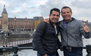 Barrera lima asperezas con JC Chávez. (Foto: Instagram: marcobarrerat)