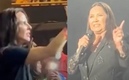 Ana Gabriel estaba en concierto cuando le declaró su amor.