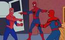 El famoso meme de tres Spider-Man se hizo realidad (Google)