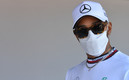 Hamilton previo a las pruebas invernales de F1. (FOTO: AFP)