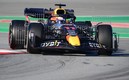 Checo Pérez no pudo terminar la práctica de este jueves. FOTO: AFP.