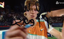 Rublev mandó su mensaje en Dubai | Captura