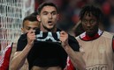 Yaremchuk anotó el gol del 2-2 entre Benfica y Ajax. (Reuters)