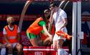 Meikayla Moore marcó tres autogoles en el EE.UU vs Nueva Zelanda (AP)