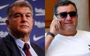 Laporta y Raiola ya se habían reunido en Turín. (Reuters y Google)