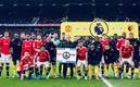 Manchester United y Watford dieron un mensaje de paz (Foto Twitter @ManUtd_Es)