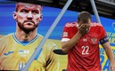 Yarmolenko no tuvo piedad con sus homólogos rusos. FOTOS: AFP / Reuters.