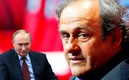 Michel Platini envió un mensaje muy claro al presidente de Rusia (EFE /AFP)