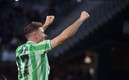 Joaquín festeja pase a Final del Betis. (FOTO: AFP)
