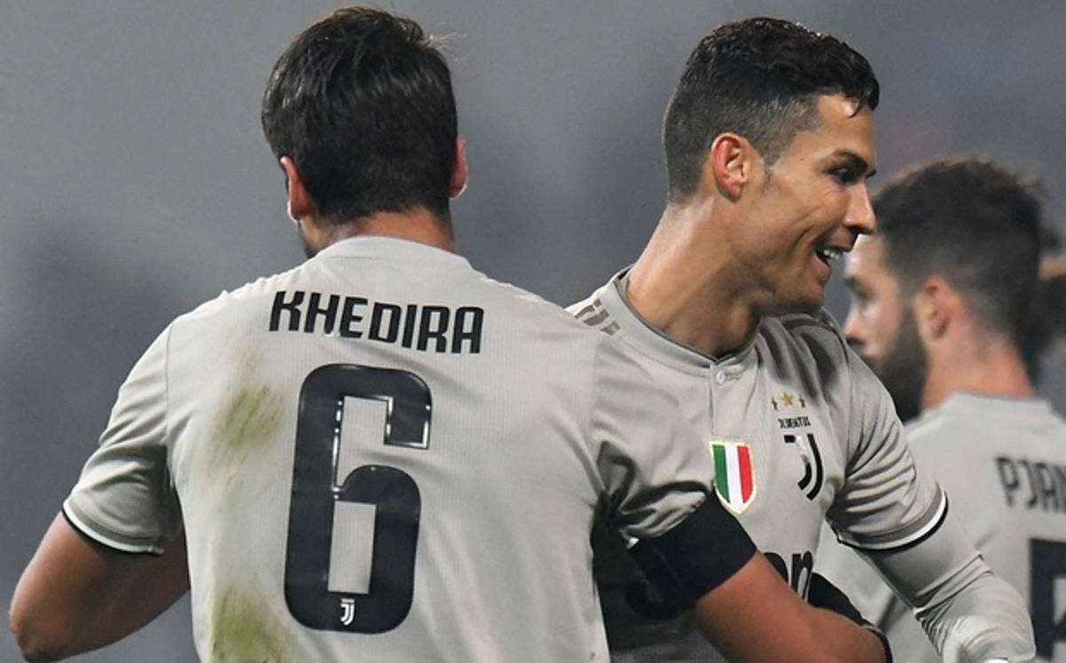 Sami Khedira coincidió con CR7 en el Real Madrid y la Juventus (Reuters)
