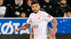 Tecatito completó el partido. (Foto. Sevilla)