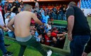 La violencia se hizo sentir en el Estadio Corregidora. FOTO: Imago7.