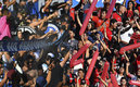 Las barras del Querétaro y el Atlas se odian. (Fotos: Mexsport)