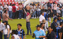 Los vándalos que protagonizaron una trifulca en Querétaro. (Imago7)