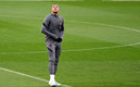 Mabppé lució maravillado con el Bernabéu. (Foto: AFP)