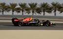 Checo Pérez lució de buena forma en Bahréin.