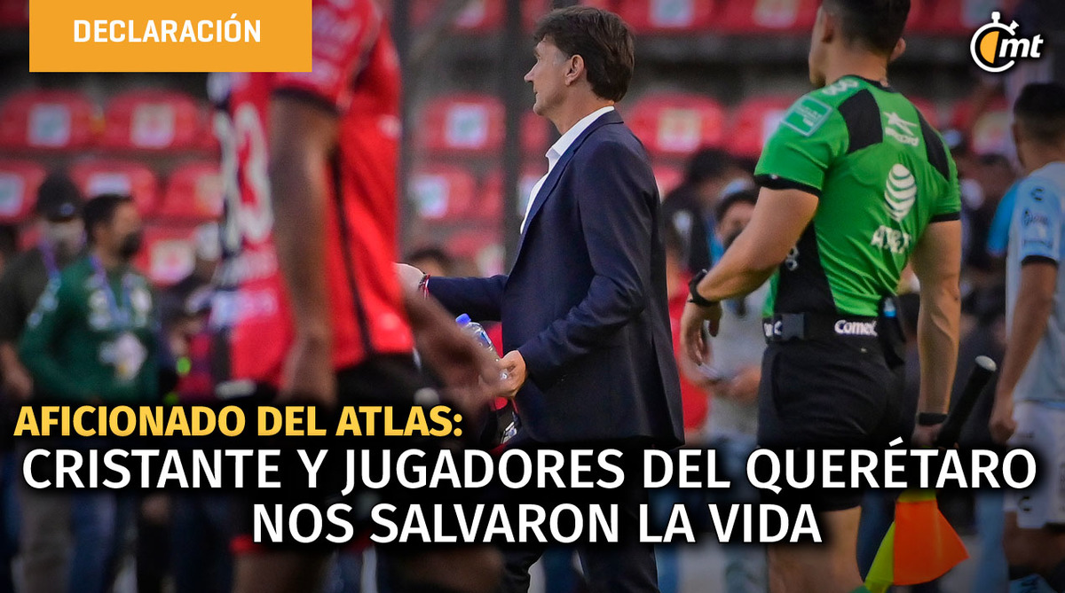 Cristante y jugadores del Querétaro nos salvaron la vida: aficionado ...