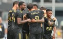 Los Angeles FC celebran el segundo gol ante Inter Miami. Foto: AFP