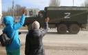 La Z se ha convertido en un símbolo en apoyo del ejército ruso (Reuters)