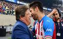Oribe también pasó a saludar al Piojo. (Mexsport)