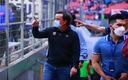 Arriola en el duelo Cruz Azul vs Pumas. (Imago7)