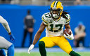 Davante Adams recibió la etiqueta por parte de los Packers (Reuters)