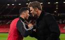Cristiano Ronaldo y Tom Brady convivieron en Old Trafford (Twitter @ManUtd)