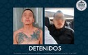 Las autoridades queretanas mostraron a los dos presuntos agresores. FOTO: @fiscaliaqro