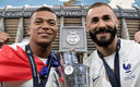 Kylian Mbappé y Karim Benzema llevan una grandiosa relación. (Footy Renders)