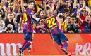 Lionel Messi y Dani Alves. (MexSport)