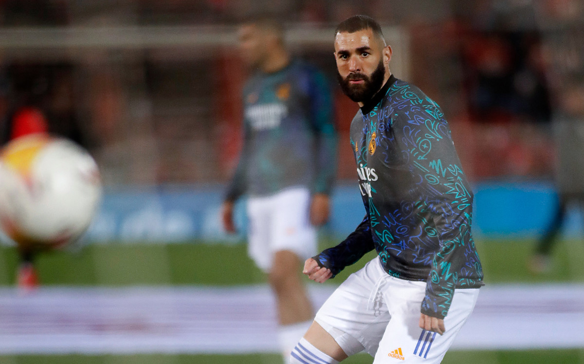 Benzema tiene un 40 por ciento de posibilidad de jugar el Clásico. (FOTO: AFP)