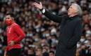 Carlo Ancelotti sufrió la goleada ante el Barcelona (Foto AFP)