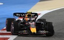 Checo tuvo una buena carrera, hasta que su monoplaza le jugó mal al término del GP. (AFP)