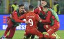 Macedonia del Norte hizo historia y dejó sin mundial a Italia (Foto AFP)