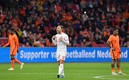 Eriksen volvió a jugar con Dinamarca . Foto: AFP