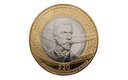 Moneda de 20 pesos de Belisario Domínguez. (Banxico)