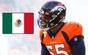 Bradley Chubb. (Captura de Instagram Bradley Chubb)
