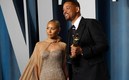 Will Smith y Jada Pinkett Smith en la alfombra roja de los Premios Oscar. (AFP)