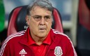 Tata Martino durante el duelo del Tri ante El Salvador. Foto: Imago7