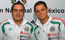 Cuauhtémoc Blanco y Chicharito Hernández. (MexSport)