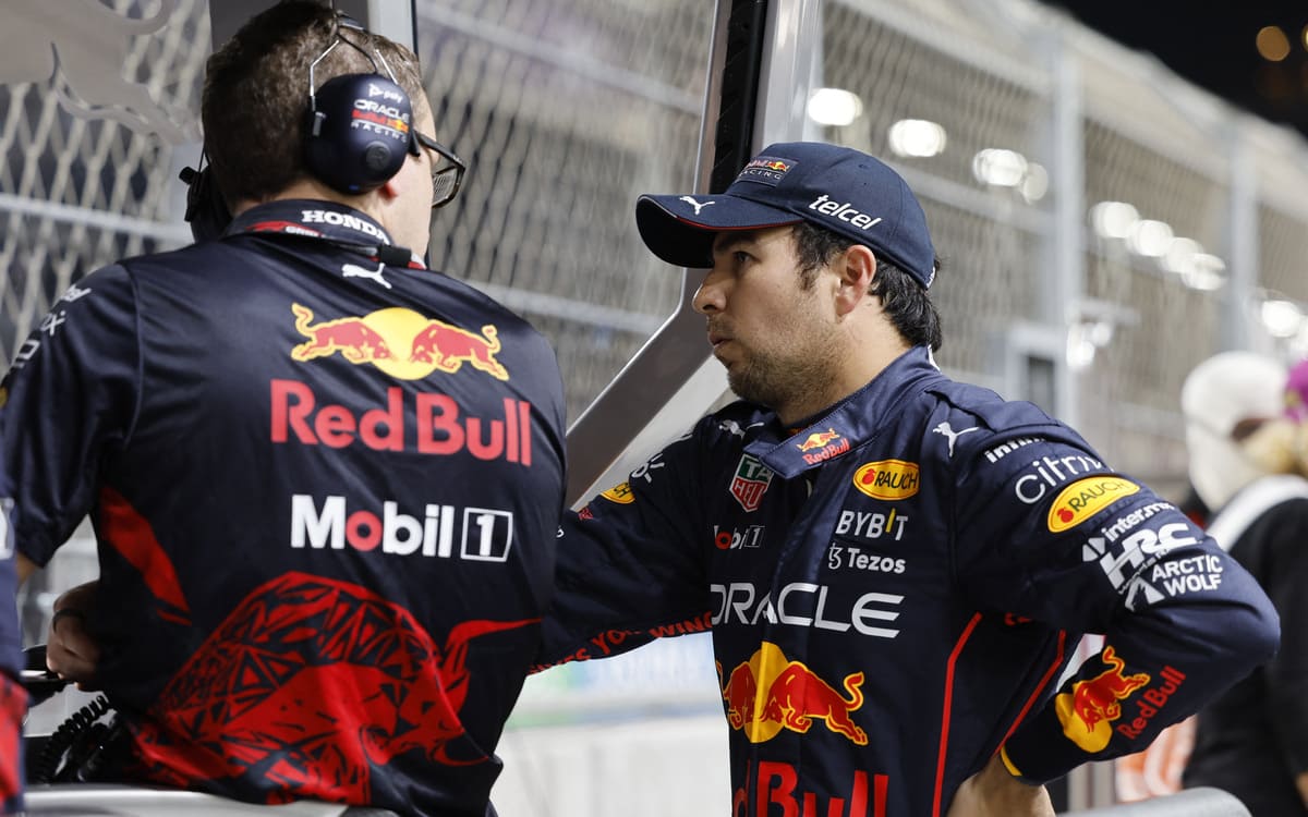 Checo Pérez en el GP de Arabia Saudita. (Reuters)