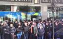 Un grupo de ultras del Real Madrid atacaron a aficionados del Celta de Vigo (Captura de Twitter)