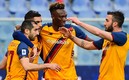 Mkhitaryan anotó el gol de la victoria para la AS Roma. (Captura de Twitter AS Roma)