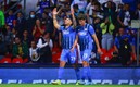 Juan Escobar celebra su tanto ante Pumas. FOTO: Imago7.