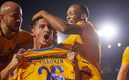 Thauvin festejando gol con Tigres. (FOTO: Mexsport)