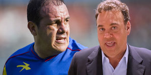 Cuauhtémoc Blanco golpeó a Faitelson un 8 de marzo del 2003 en Veracruz. (Mexsport)