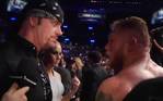 The Undertaker y Brock Lesnar tuvieron un careo en UFC (Foto Captura)