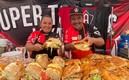 La afición del Atlas volvió a degustar de las tortas del mercado de San Juan de Dios.