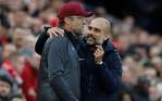 Klopp elogió a Guardiola antes del Man City vs Liverpool (Reuters)