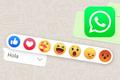 Nueva opción de WhatsApp para reaccionar (Foto: Nacho Castañón)